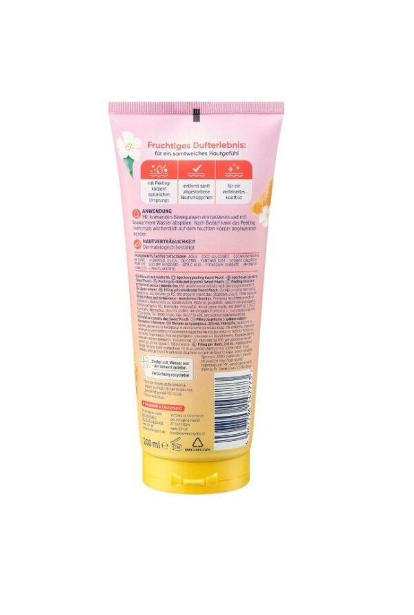 Körperpeeling Sweet Peach, 200 ml – Bild 2