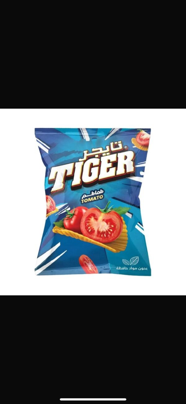 Tiger Chips mit Tomatengeschmack – 90 g