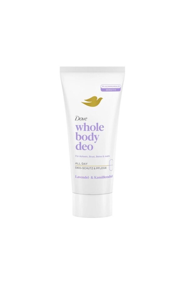 Dove Deocreme Whole Body Lavendel & Kamillenduft, 75 ml