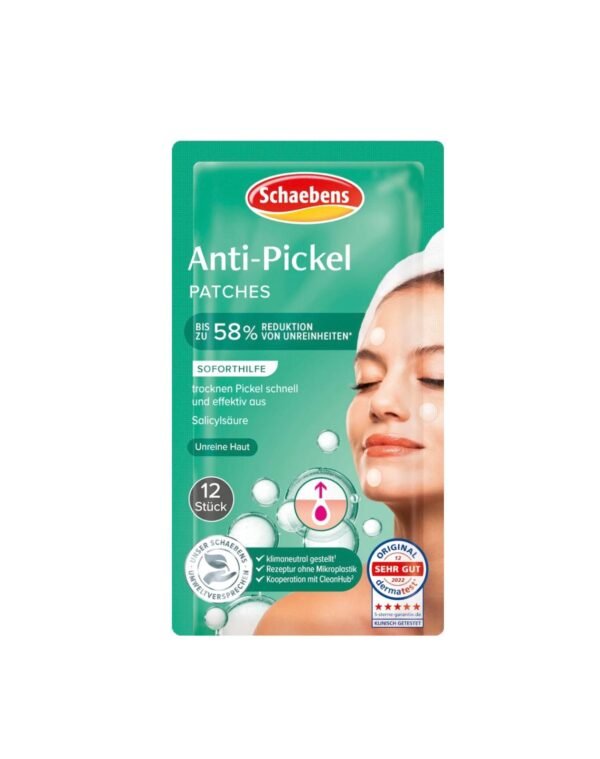 Schaebens Anti Pickel Patches unreine Haut, 12 St