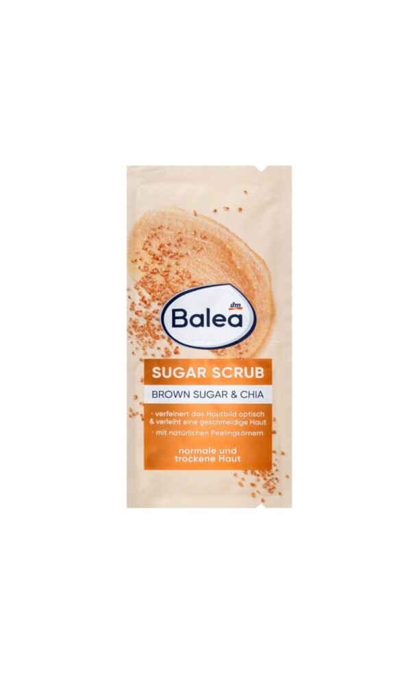 Balea Peeling Brown Sugar Scrub (2x8 ml), 16 ml