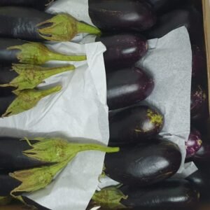 Ägyptische schwarze Auberginen, 5 Kg