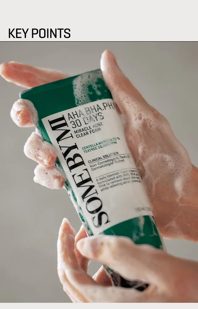 SOME BY MI - AHA,BHA,PHA 30 Days Miracle Acne Clear Foam – Bild 3