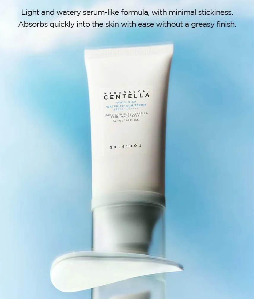 SKIN 1004 - Madagascar Centella Hyalu-Cica Water-Fit Sun Serum – Bild 6