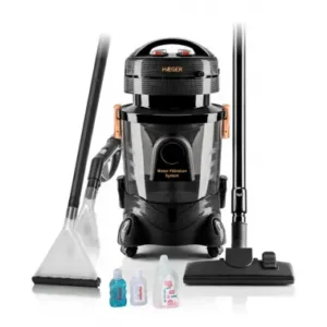 HAEGER Aquaclean Pro Multifunktions-Waschmaschine - Tiefenreinigung von Teppichen und Polstern, Wasserfilter, saugt und wäscht.